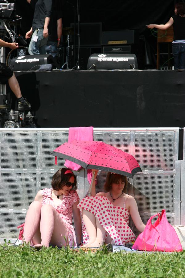 Warten aufs nächste Konzert