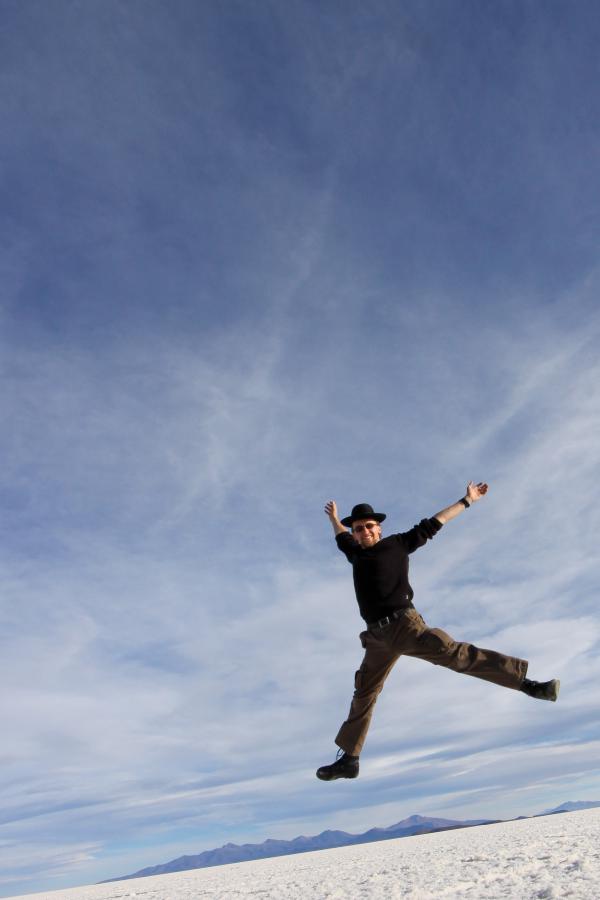 Luftsprung Uyuni